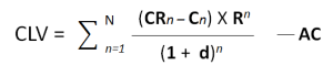 customer lifetime value equation